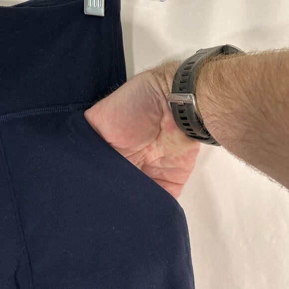 Lululemon Leggings Women's 2 Blue Pull On Pockets Stretchy High Rise Jogger - Picture 4 of 9